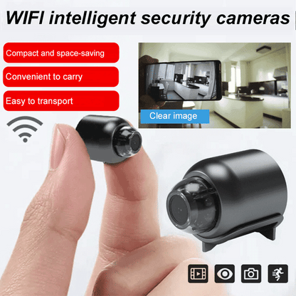 【Wireless Action Cam】Multi-functional Portable Security Monitor,Portable HD Security Camera with Night Vision