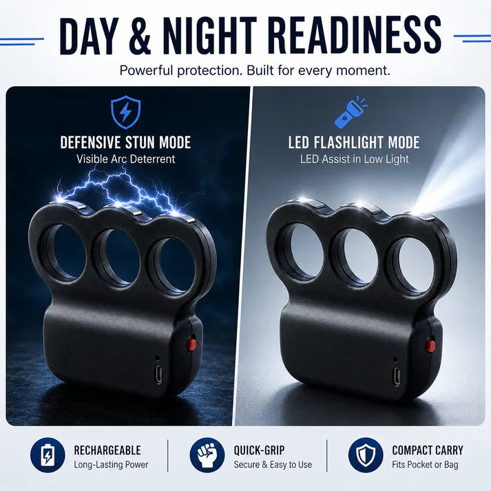 2026 TripleShock Stun Device – Powerful Personal Defense & Deterrent Protection